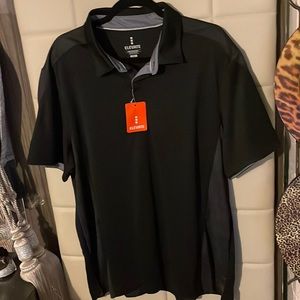 New Elevate polo shirt, size L